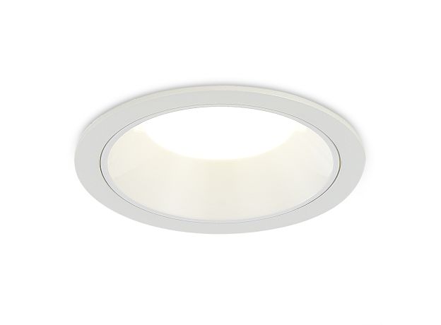 ST755.548.07 Св-к встр. Белый LED 1*7W 4000K 630Lm Ra80 120° IP20 D85xH45 100-240V Встраиваемые светильники