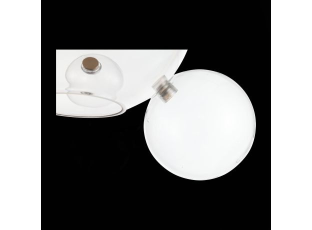 SL1133.203.03 Светильник подвесной ST-Luce Белый,Латунь/Прозрачный LED 3*14W 3000K  (из 4-х коробок) BOPONE