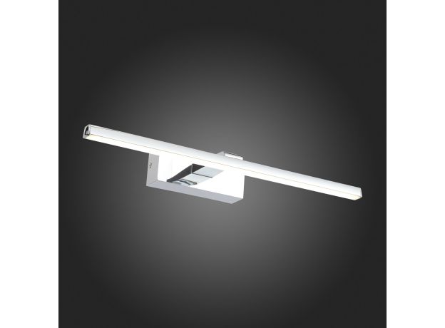 SL446.011.01 Подсветка для картин ST-Luce Хром/Белый LED 1*8W 4000K Настенные светильники