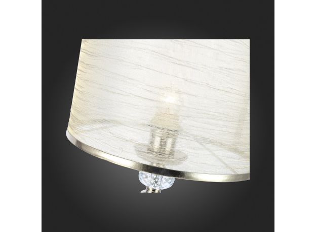 SL1750.104.01 Прикроватная лампа ST-Luce Никель/Золотистый E27 1*60W CORESIA