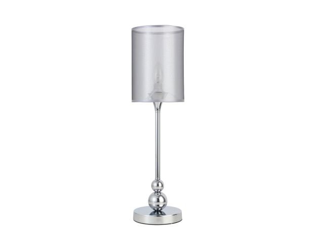 SLE107104-01 Прикроватная лампа Хром/Серебристый E14 1*40W PAZIONE