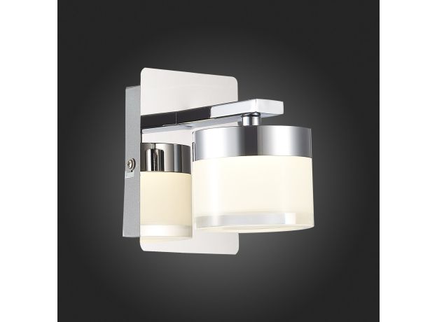 SL1600.101.01 Светильник настенный ST-Luce Хром/Белый LED 1*5W 4000K Настенные светильники