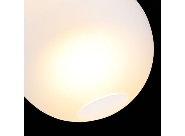 SL1133.523.01 Светильник подвесной ST-Luce Латунь/Белый E27 1*40W BOPONE