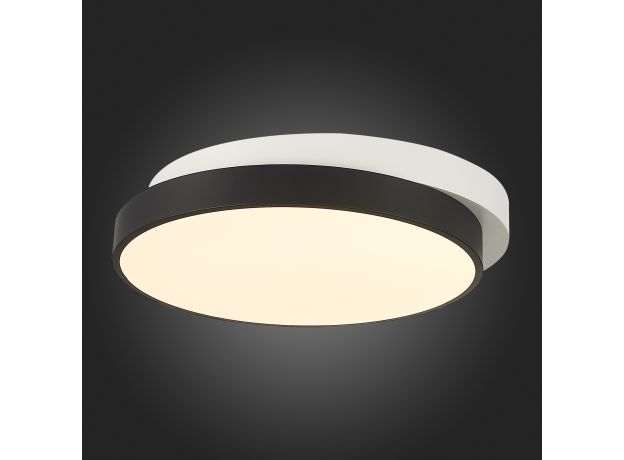 SLE200702-01 Светильник потолочный Черный, Белый/Белый LED 1*45W 3000K/4000K/6000K QVO