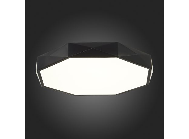 SLE200842-01 Светильник потолочный Черный/Белый LED 1*45W 3000K/4000K/6000K RONDO
