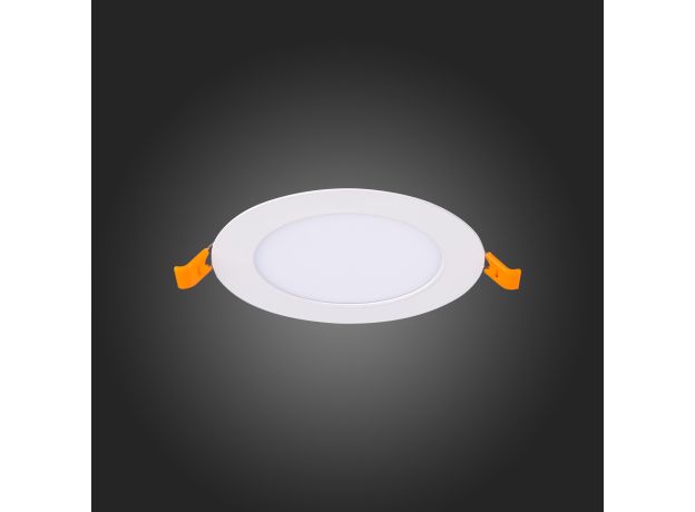 ST209.548.06 Св-к встр. Белый LED 1*6W 4000K 370Lm Ra80 110° IP20 D120xH8 90-265V Встраиваемые светильники