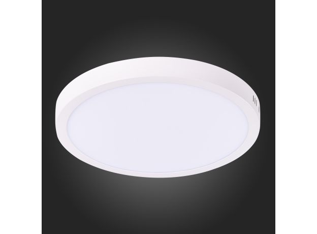 ST112.532.24 Светильник настенно-потолочный Белый LED 1*24W 3000K 1 735Lm Ra80 120° IP20 D288xH28 90-265V Накладные светильники