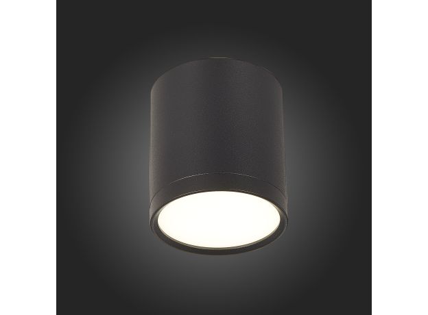 ST113.442.05 Светильник потолочный Черный LED 1*5W 4000K 390Lm Ra&gt;80 120° IP20 D68xH75 170-240V Накладные светильники