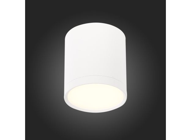 ST113.532.05 Светильник потолочный Белый LED 1*5W 3000K 390Lm Ra&gt;80 120° IP20 D68xH75 170-240V Накладные светильники