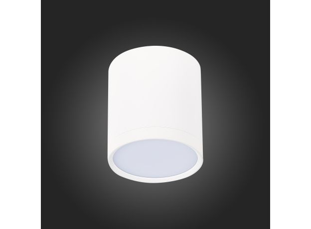 ST113.542.05 Светильник потолочный Белый LED 1*5W 4000K 390Lm Ra&gt;80 120° IP20 D68xH75 170-240V Накладные светильники
