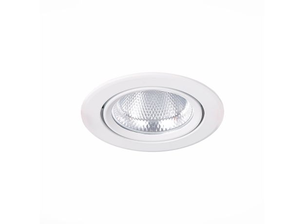 ST211.538.15.24 Св-к встр. Белый LED 1*15W 3000K 1 125Lm Ra80 24° IP20 D109xH65 220-240V Встраиваемые светильники