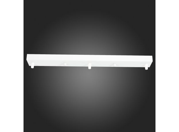 SL001.513.03 Потолочное крепление на 3 лампы (прямоугольное) ST-Luce Белый SL001