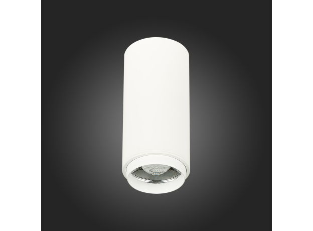 ST600.532.10 Светильник потолочный Zoom Белый LED 1*10W 3000K 1 000Lm Ra&gt;80 15-60° IP20 D59xH130 170-240VV Накладные светильники
