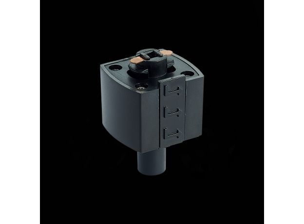 ST002.469.00 Адаптер питания для однофазного шинопровода ST-Luce Черный Однофазная трековая система