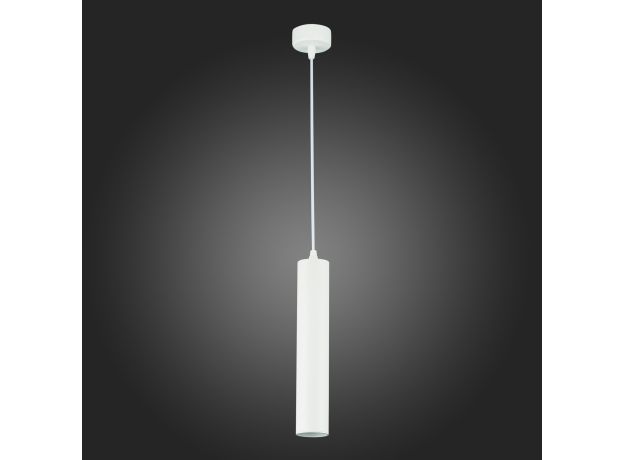 ST151.503.01 Светильник подвесной Белый GU10 1*50W  IP20 D54xH290 220V Без ламп Подвесные светильники