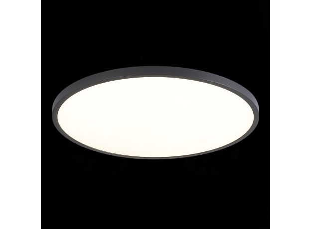 ST601.442.48 Светильник настенно-потолочный Черный LED 1*48W 4000K 4 320Lm Ra&gt;90 120° IP20 D600xH27 185-265V Накладные светильники