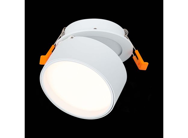 ST651.538.09 Встраиваемый поворотный светильник Белый LED 1*9W 3000K 720Lm Ra&gt;90 120° IP20 D85xH68 170-240VV Встраиваемые светильники