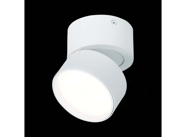 ST651.542.09 Светильник потолочный поворотный Белый LED 1*9W 4000K 720Lm Ra&gt;90 120° IP20 D85xH87 170-240VV Накладные светильники