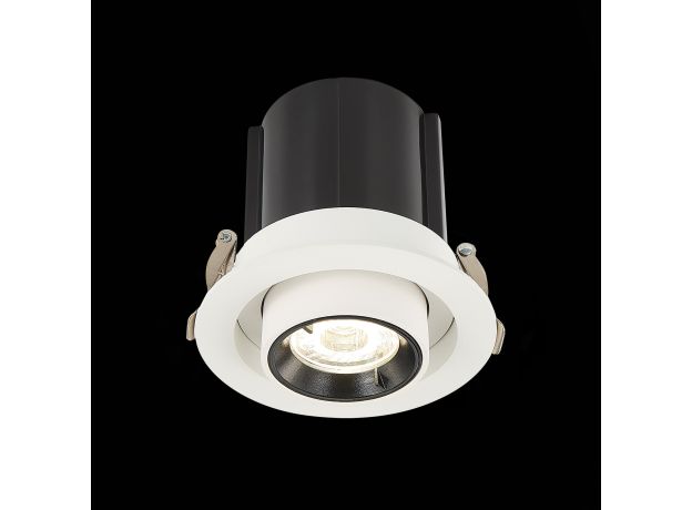 ST702.248.12 Св-к встр. Белый LED 1*12W 4000K 900Lm Ra80 24° IP20 D90xH92 180-240V Встраиваемые светильники