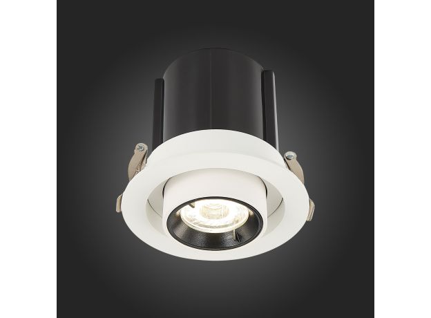 ST702.248.12 Св-к встр. Белый LED 1*12W 4000K 900Lm Ra80 24° IP20 D90xH92 180-240V Встраиваемые светильники