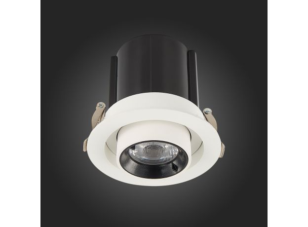 ST702.248.12 Св-к встр. Белый LED 1*12W 4000K 900Lm Ra80 24° IP20 D90xH92 180-240V Встраиваемые светильники