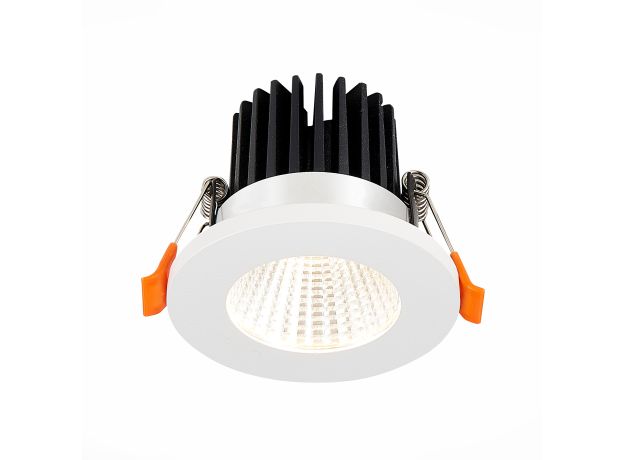 ST704.538.10 Св-к встр. Белый LED 1*10W 3000K 900Lm Ra&gt;90 38° IP20 D80xH60 170-240V Встраиваемые светильники