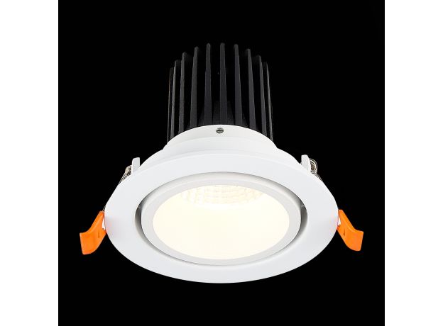 ST705.548.10 Св-к встр. Белый LED 1*10W 4000K 750Lm Ra&gt;90 38° IP20 D102xH85 170-240V Встраиваемые светильники