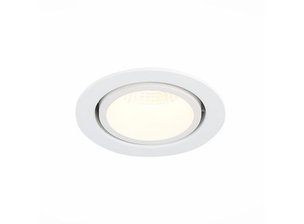 ST705.548.10 Св-к встр. Белый LED 1*10W 4000K 750Lm Ra&gt;90 38° IP20 D102xH85 170-240V Встраиваемые светильники