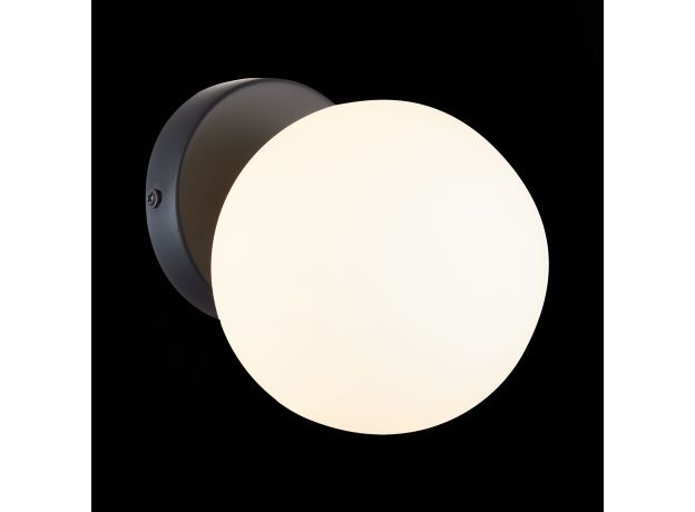 SLE220101-01 Светильник настенный Черный/Белый G9 1*5W ARCOLA