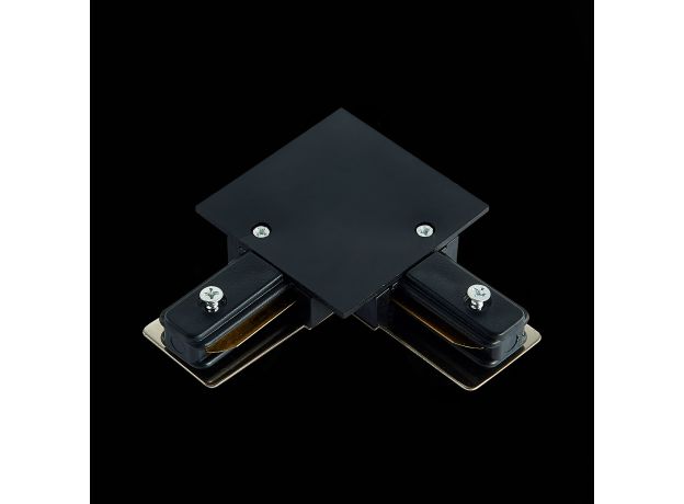 ST013.429.00 Коннектор угловой для однофазного встраиваемого шинопровода ST-Luce Черный Однофазная трековая система