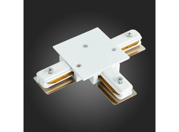 ST013.539.00 Коннектор T-образный для однофазного встраиваемого шинопровода ST-Luce Белый Однофазная трековая система