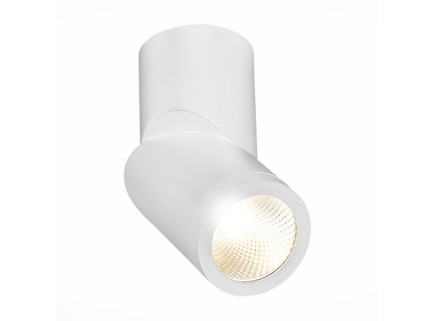 ST650.532.10 Светильник потолочный Белый LED 1*10W 3000K 800Lm Ra&gt;90 38° IP44 D62xH151 165-265V Накладные светильники