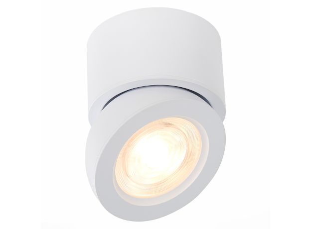 ST654.532.10 Светильник потолочный Белый LED 1*10W 3000K 850Lm Ra&gt;90 38° IP20 D95xH96 180-240V Накладные светильники