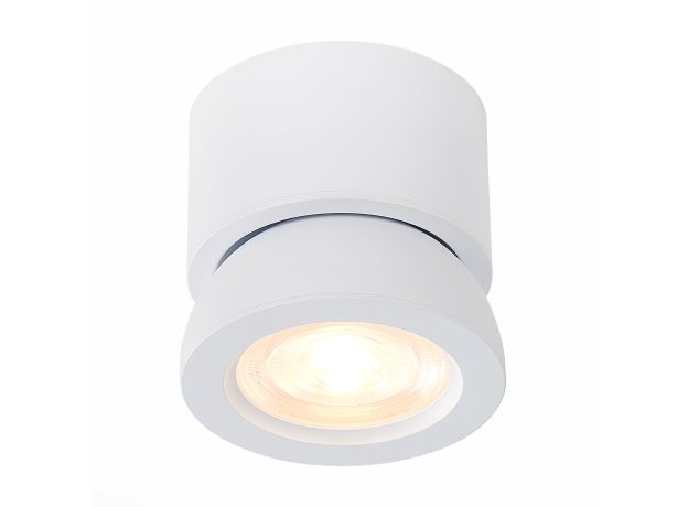 ST654.532.10 Светильник потолочный Белый LED 1*10W 3000K 850Lm Ra&gt;90 38° IP20 D95xH96 180-240V Накладные светильники