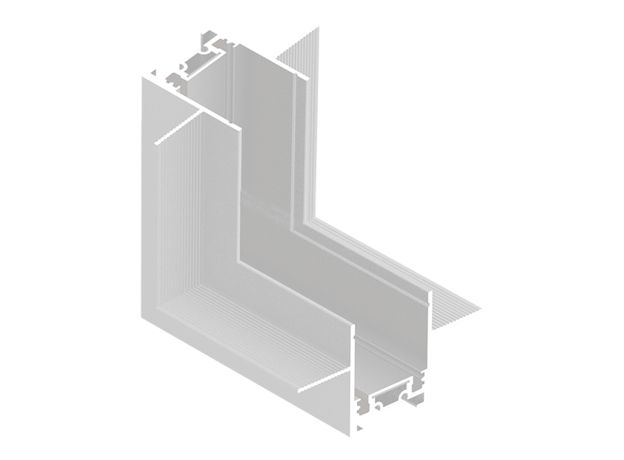 ST069.509.11 Угол-соединитель &amp;quot;потолок-стена&amp;quot; для встраиваемого шинопровода ST-Luce Белый SKYFLAT