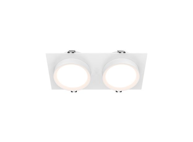 Точечные светильники Maytoni DL086-02-GX53-SQ-W Hoop