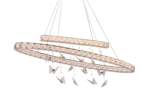 Подвесные светильники Newport 8120/120 oval chrome 8120