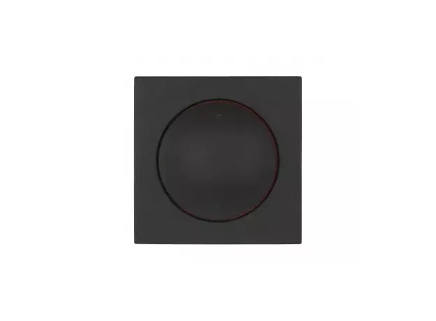 Накладка светорегулятора с красной световой индикацией (черный бархат) LK60