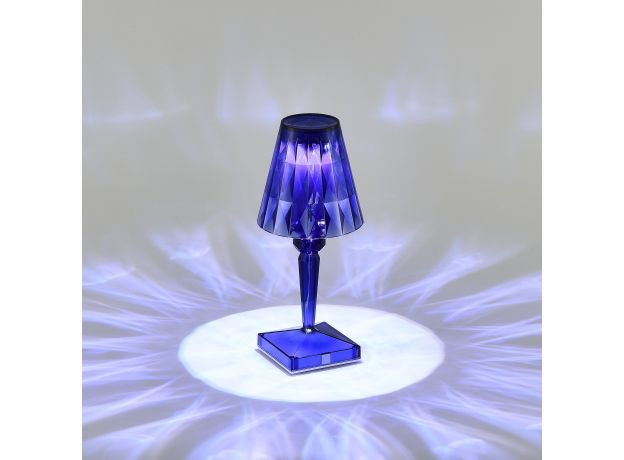 SL1010.714.01 Прикроватная лампа ST-Luce Синий/Синий LED 1*3W 3000K/4000K/6000K SPARKLE