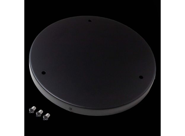 SL001.403.03 Потолочное крепление на 3 лампы (круглое) ST-Luce Черный SL001