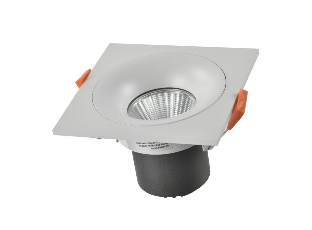 ST259.538.10 Св-к встр. Белый LED 1*10W 3000K 700Lm Ra&gt;90 60° IP44 L100xW100xH40 85-265V Встраиваемые светильники