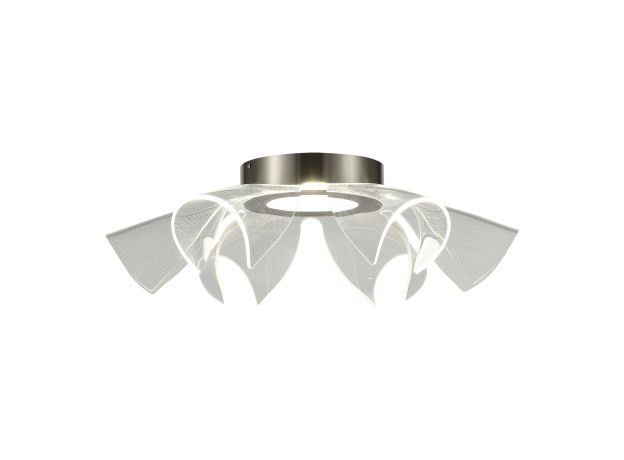 SL6235.102.20 Светильник потолочный ST-Luce Никель/Прозрачный LED 1*20W 4000K FAIRY