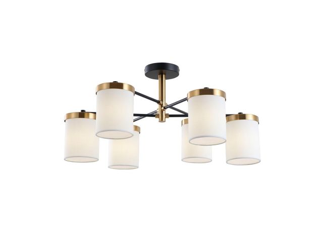 Потолочные светильники Arte Lamp A4099PL-6BK MODELLO