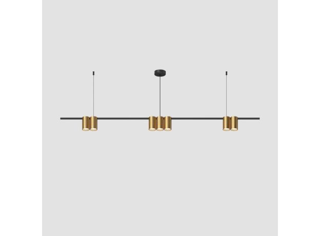 Подвесные светильники Denkirs DK4063-BK+SG Orbit