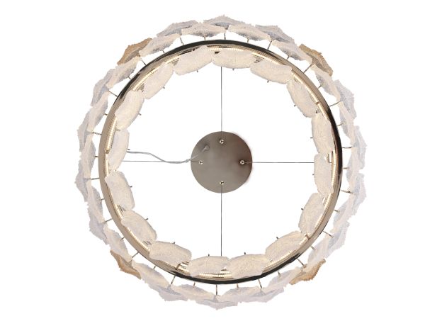 SL6135.223.01 Светильник подвесной ST-Luce золото/прозрачный, янтарный LED 1*56W 3000K LIGHTSOME