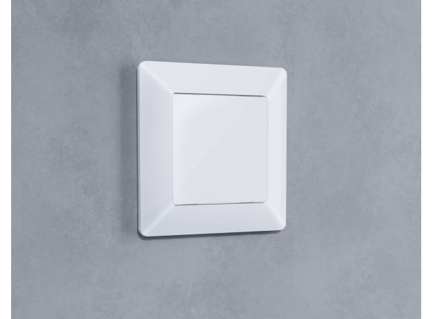 AF110121 Рамка ALFA Line (Белый матовый) 1-ая