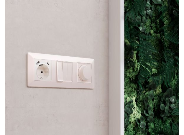 AF110203 Рамка ALFA Line (Жемчуг) 3-ая