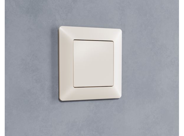 AF110331 Рамка ALFA Line (Бежевый матовый) 1-ая