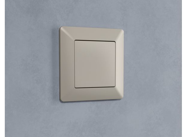 AF110361 Рамка ALFA Line (Серо-бежевый матовый) 1-ая