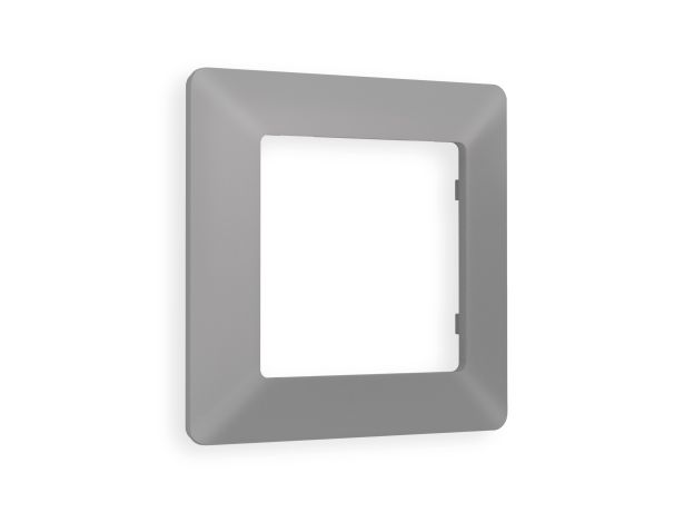 AF110501 Рамка ALFA Line (Сталь матовый) 1-ая